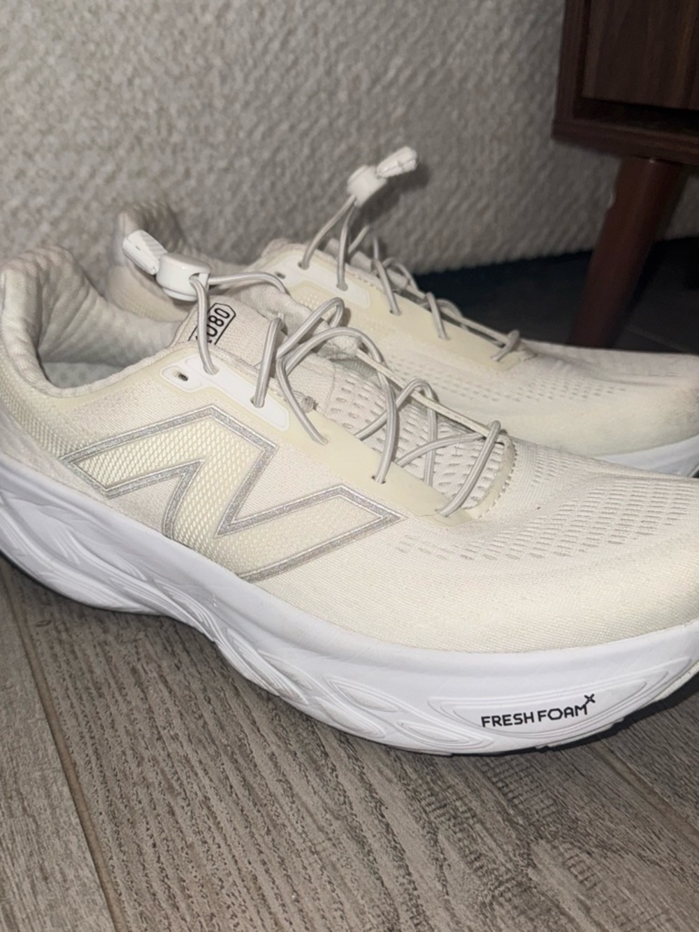 New Balance Women’s Fresh Foam 1080v14 Running Shoes - Cream/White